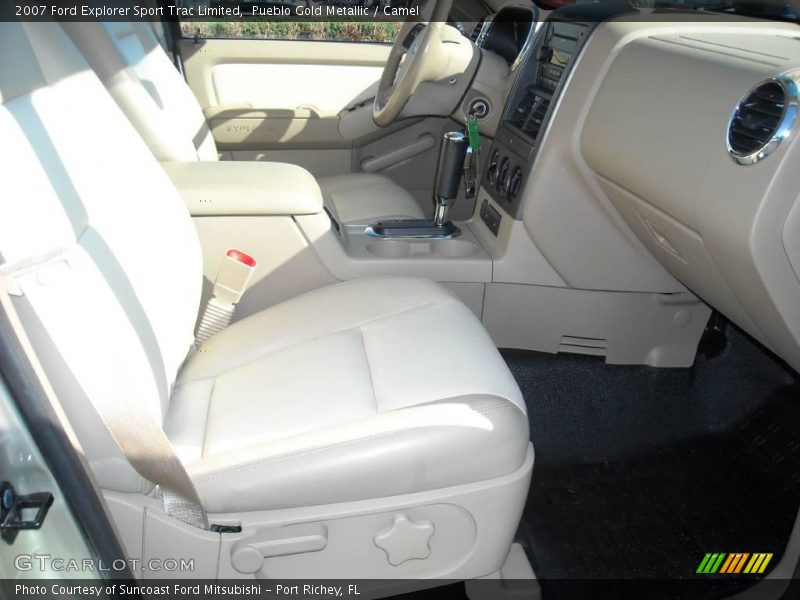 Pueblo Gold Metallic / Camel 2007 Ford Explorer Sport Trac Limited