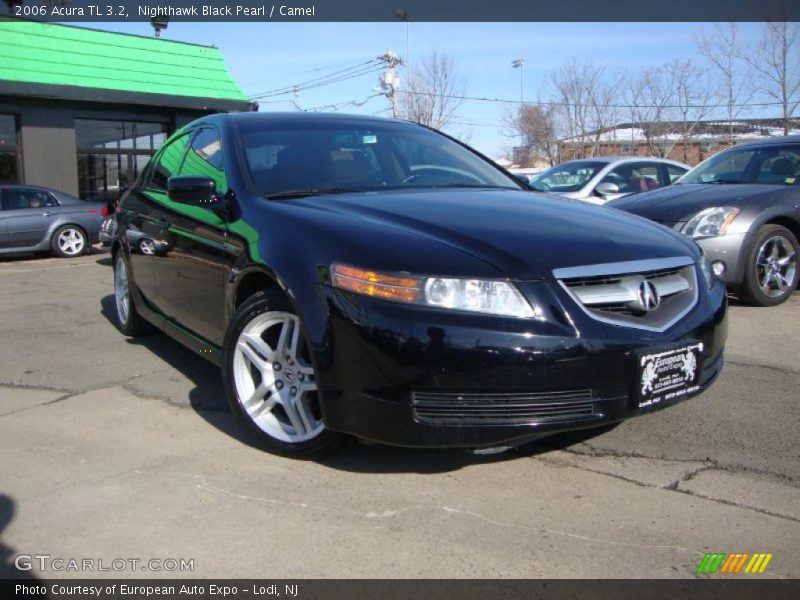 Nighthawk Black Pearl / Camel 2006 Acura TL 3.2