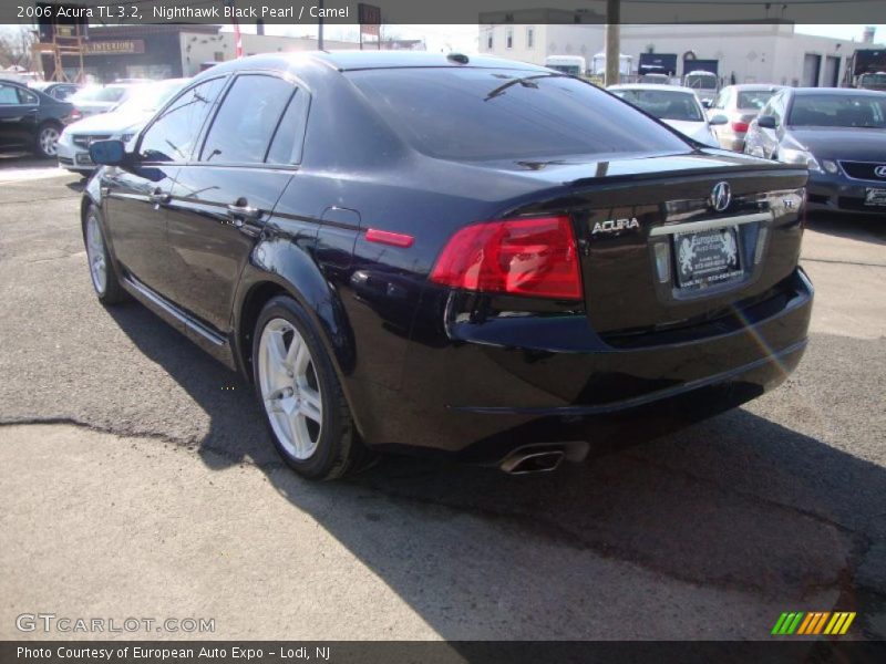 Nighthawk Black Pearl / Camel 2006 Acura TL 3.2