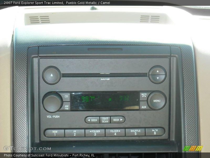 Pueblo Gold Metallic / Camel 2007 Ford Explorer Sport Trac Limited