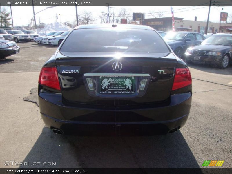 Nighthawk Black Pearl / Camel 2006 Acura TL 3.2