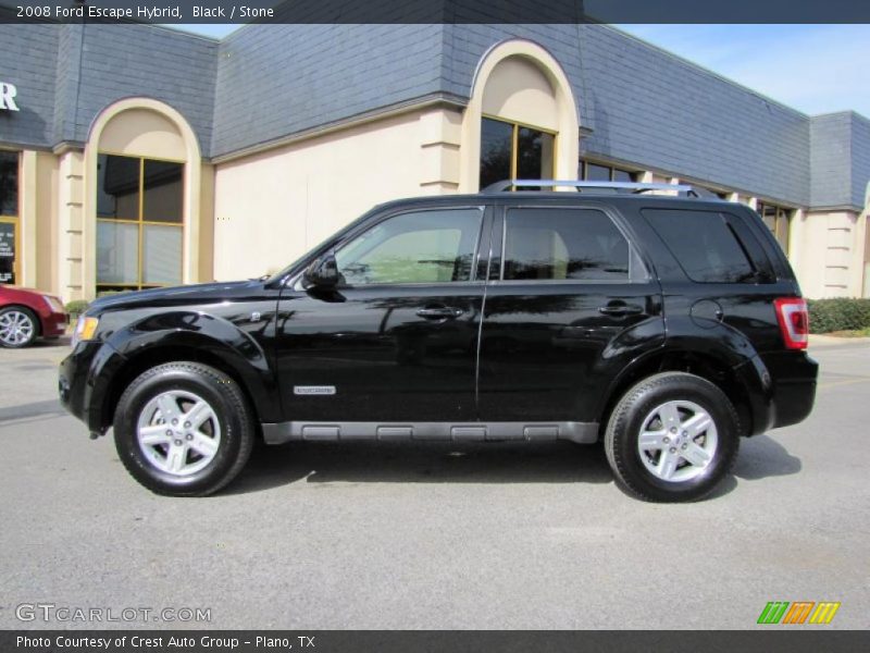 Black / Stone 2008 Ford Escape Hybrid