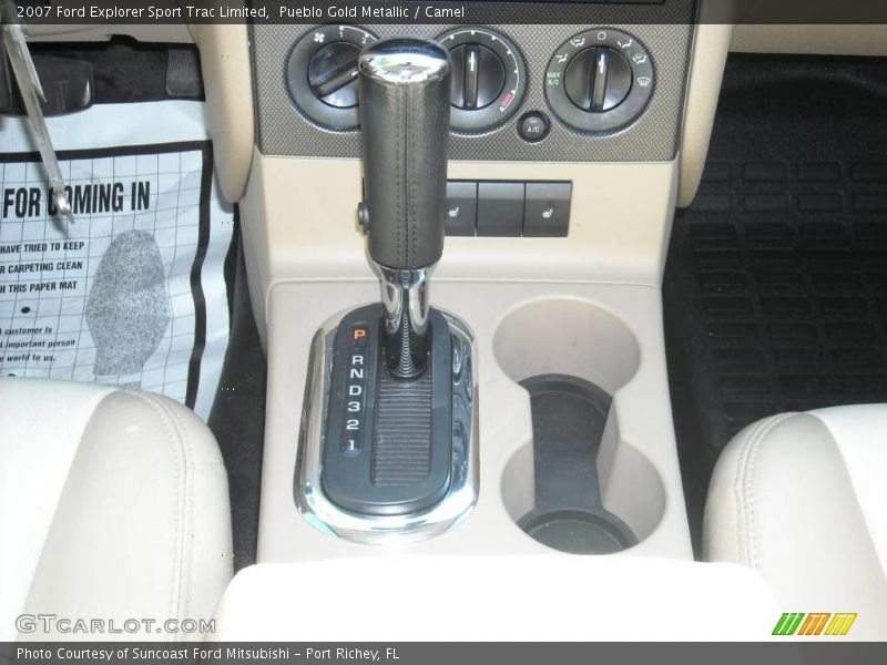 Pueblo Gold Metallic / Camel 2007 Ford Explorer Sport Trac Limited