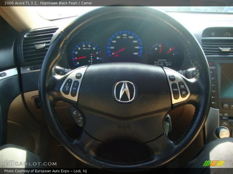 Nighthawk Black Pearl / Camel 2006 Acura TL 3.2