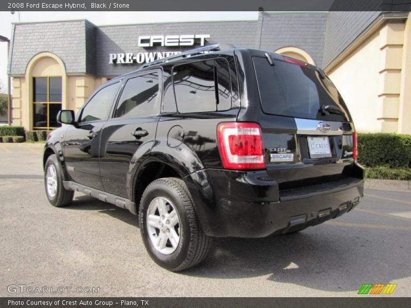 Black / Stone 2008 Ford Escape Hybrid
