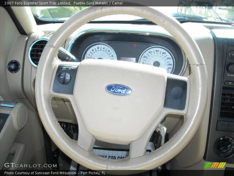 Pueblo Gold Metallic / Camel 2007 Ford Explorer Sport Trac Limited