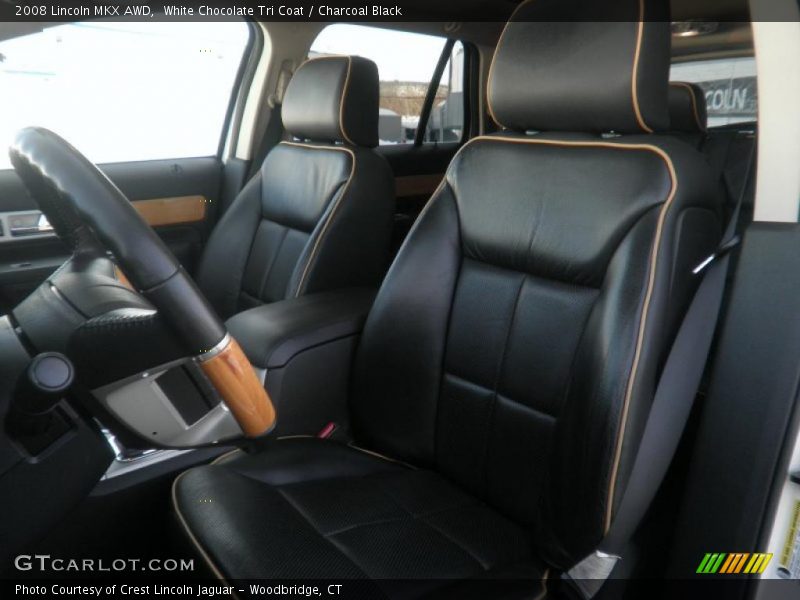 White Chocolate Tri Coat / Charcoal Black 2008 Lincoln MKX AWD