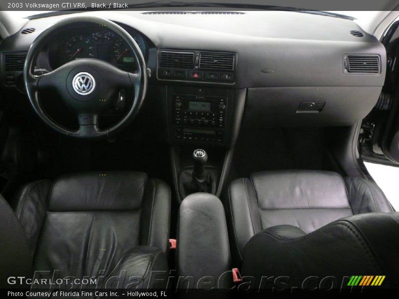 Black / Black 2003 Volkswagen GTI VR6