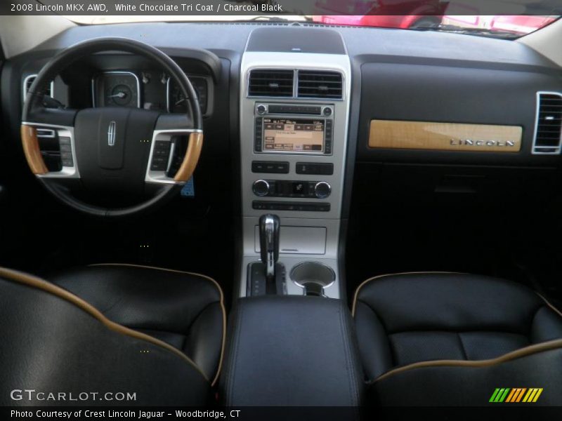 White Chocolate Tri Coat / Charcoal Black 2008 Lincoln MKX AWD