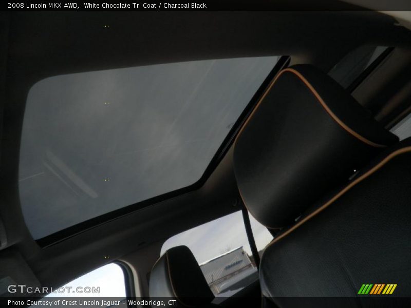 White Chocolate Tri Coat / Charcoal Black 2008 Lincoln MKX AWD