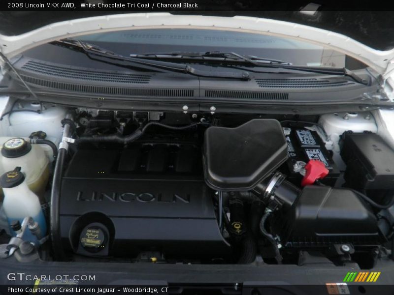 White Chocolate Tri Coat / Charcoal Black 2008 Lincoln MKX AWD