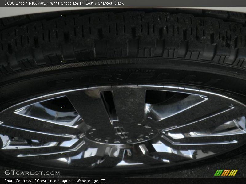 White Chocolate Tri Coat / Charcoal Black 2008 Lincoln MKX AWD