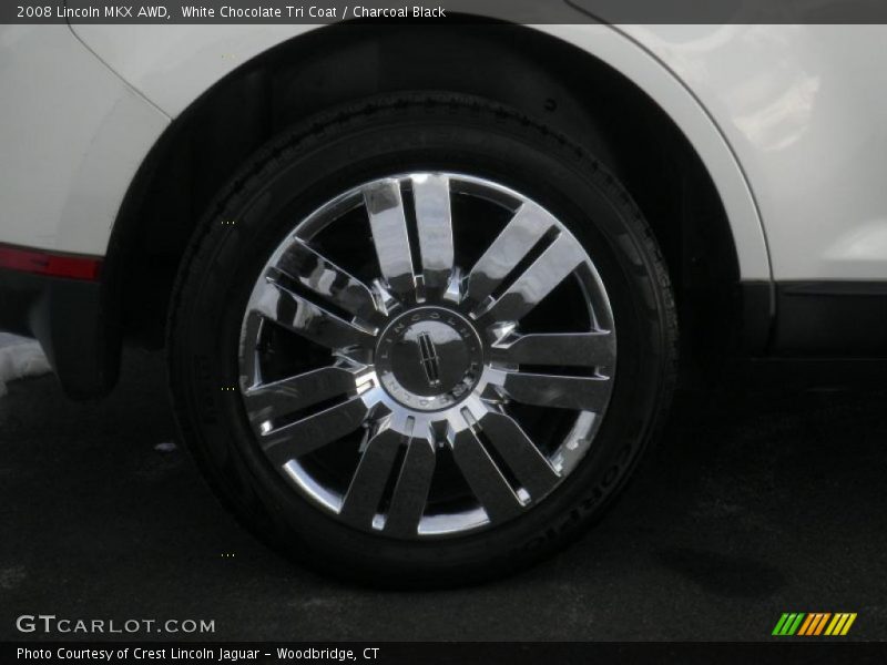 White Chocolate Tri Coat / Charcoal Black 2008 Lincoln MKX AWD