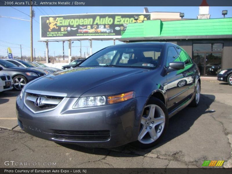 Anthracite Metallic / Ebony 2006 Acura TL 3.2
