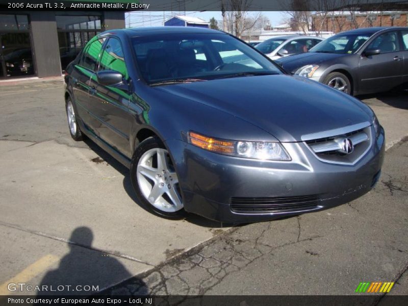 Anthracite Metallic / Ebony 2006 Acura TL 3.2