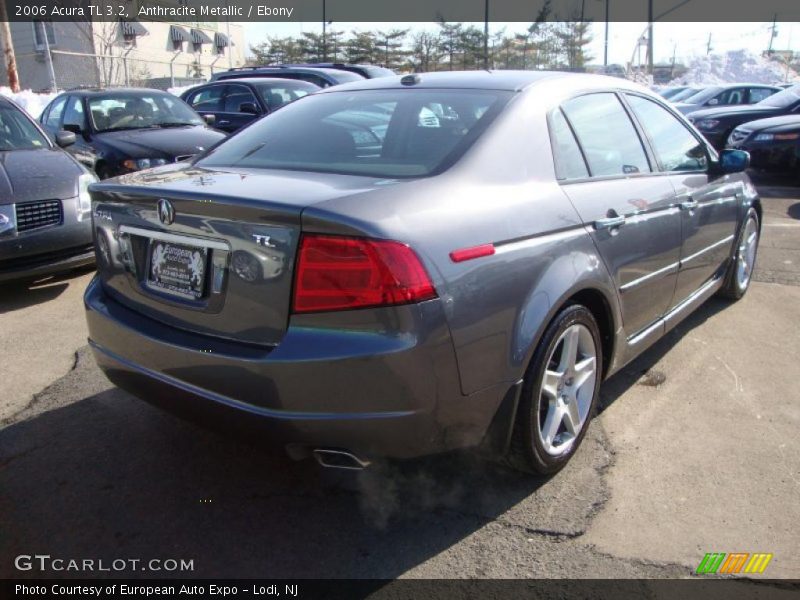 Anthracite Metallic / Ebony 2006 Acura TL 3.2