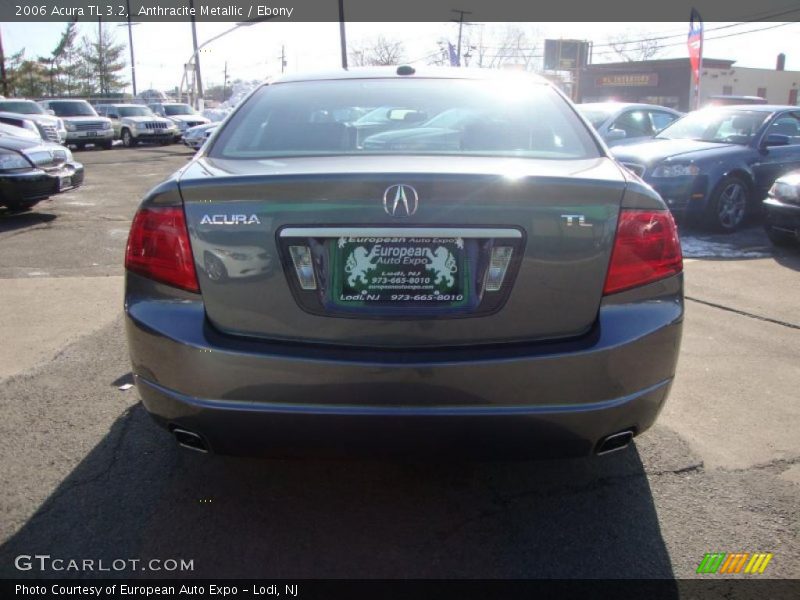 Anthracite Metallic / Ebony 2006 Acura TL 3.2