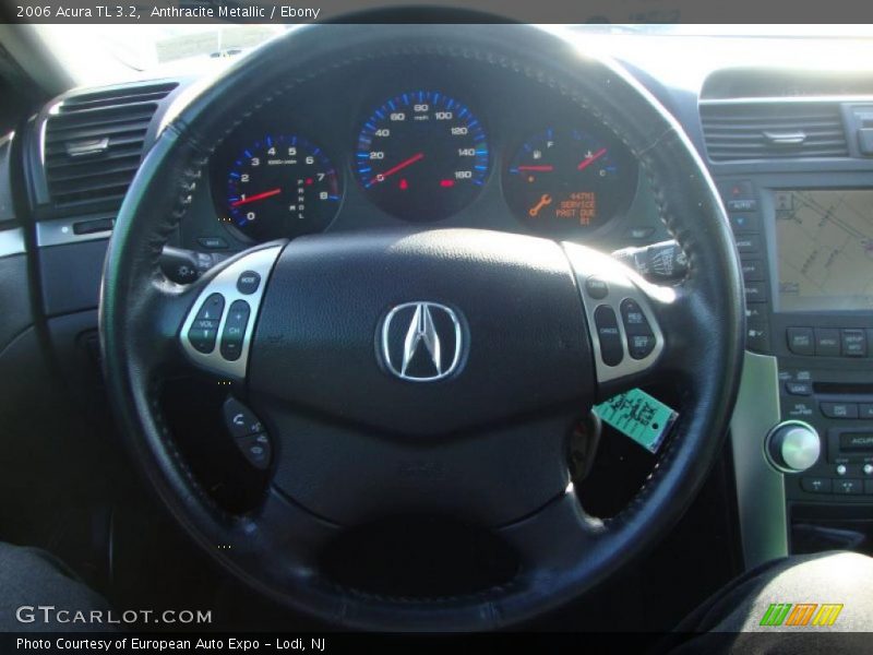 Anthracite Metallic / Ebony 2006 Acura TL 3.2