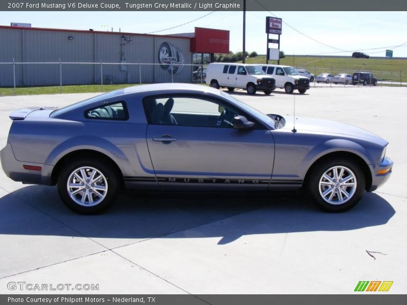 Tungsten Grey Metallic / Light Graphite 2007 Ford Mustang V6 Deluxe Coupe