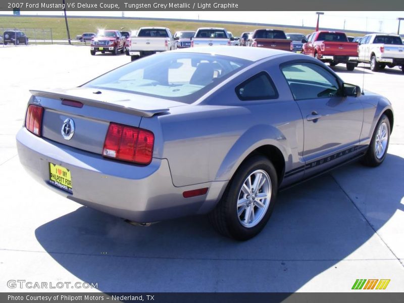 Tungsten Grey Metallic / Light Graphite 2007 Ford Mustang V6 Deluxe Coupe