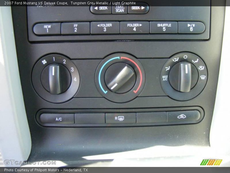 Tungsten Grey Metallic / Light Graphite 2007 Ford Mustang V6 Deluxe Coupe