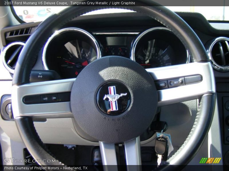 Tungsten Grey Metallic / Light Graphite 2007 Ford Mustang V6 Deluxe Coupe