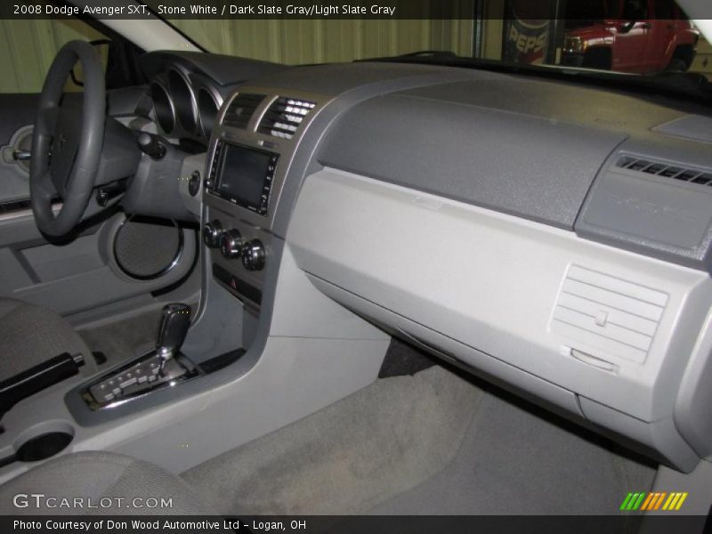 Stone White / Dark Slate Gray/Light Slate Gray 2008 Dodge Avenger SXT