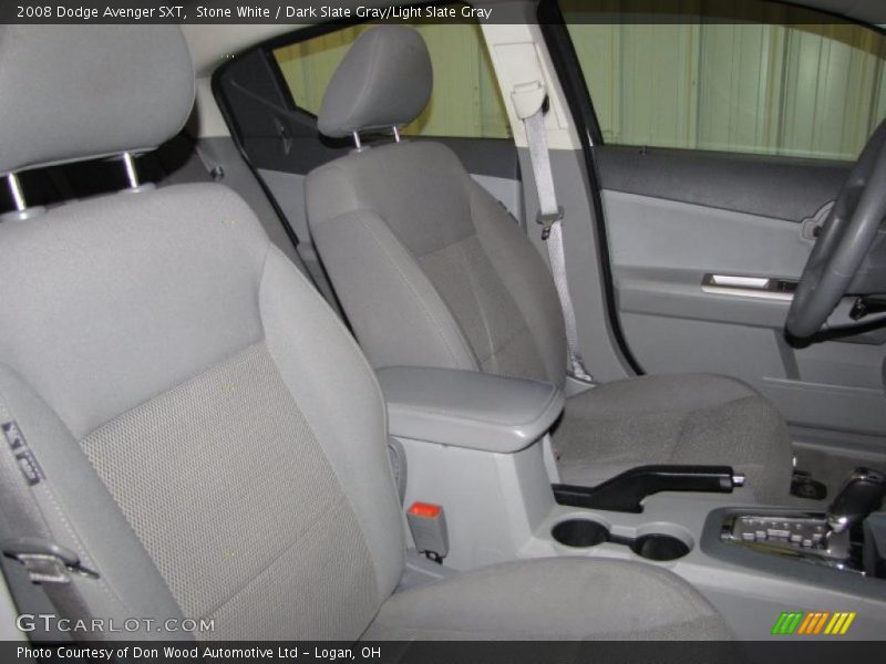 Stone White / Dark Slate Gray/Light Slate Gray 2008 Dodge Avenger SXT