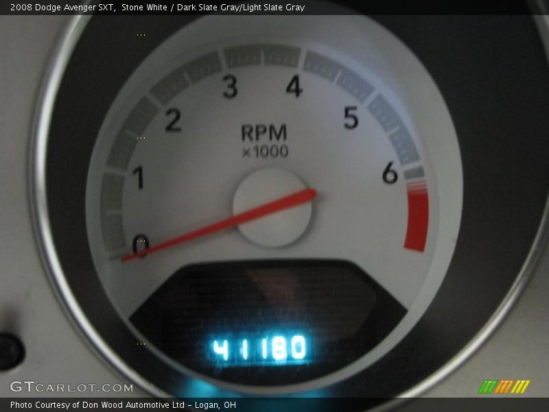 Stone White / Dark Slate Gray/Light Slate Gray 2008 Dodge Avenger SXT