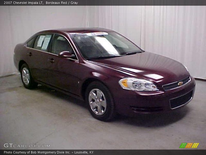 Bordeaux Red / Gray 2007 Chevrolet Impala LT