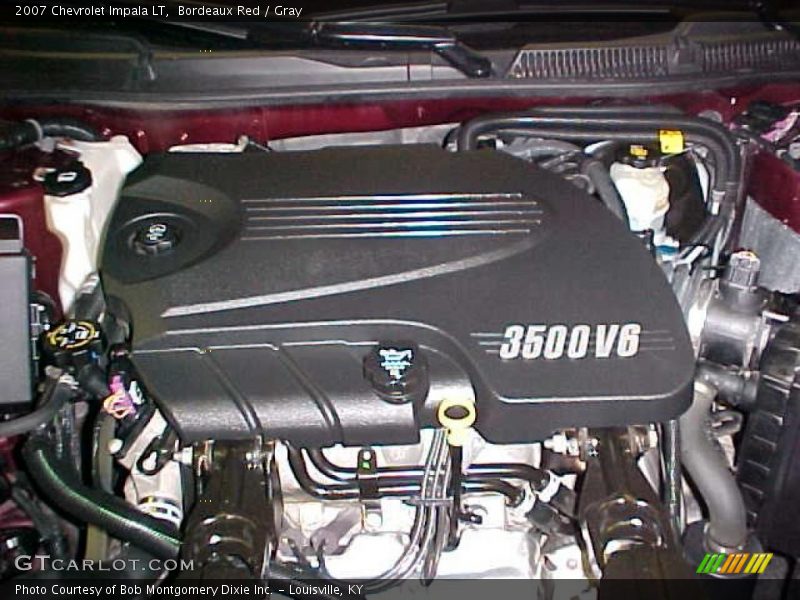 Bordeaux Red / Gray 2007 Chevrolet Impala LT