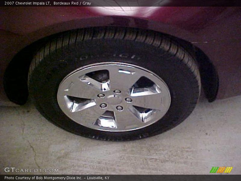 Bordeaux Red / Gray 2007 Chevrolet Impala LT