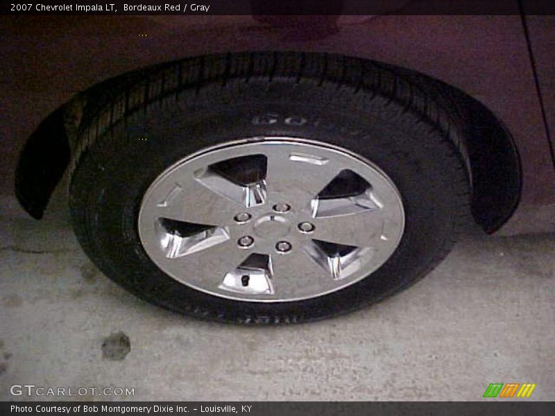 Bordeaux Red / Gray 2007 Chevrolet Impala LT