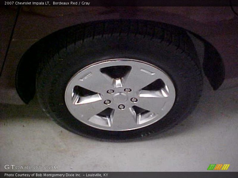 Bordeaux Red / Gray 2007 Chevrolet Impala LT