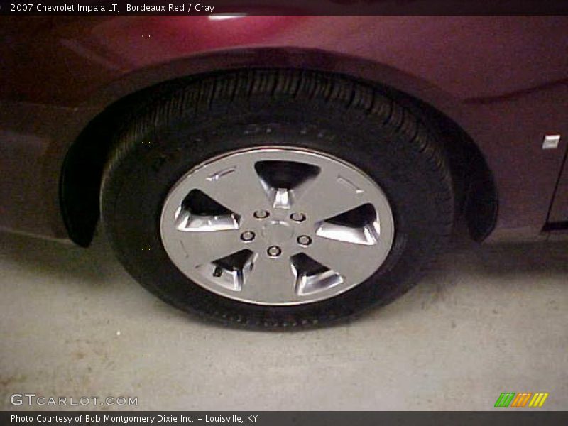 Bordeaux Red / Gray 2007 Chevrolet Impala LT