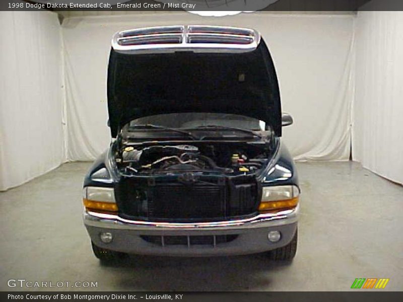 Emerald Green / Mist Gray 1998 Dodge Dakota Extended Cab