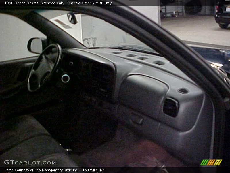 Emerald Green / Mist Gray 1998 Dodge Dakota Extended Cab