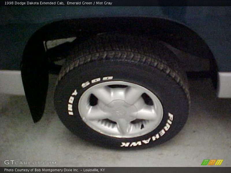 Emerald Green / Mist Gray 1998 Dodge Dakota Extended Cab
