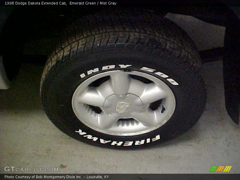 Emerald Green / Mist Gray 1998 Dodge Dakota Extended Cab