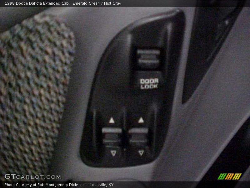 Emerald Green / Mist Gray 1998 Dodge Dakota Extended Cab