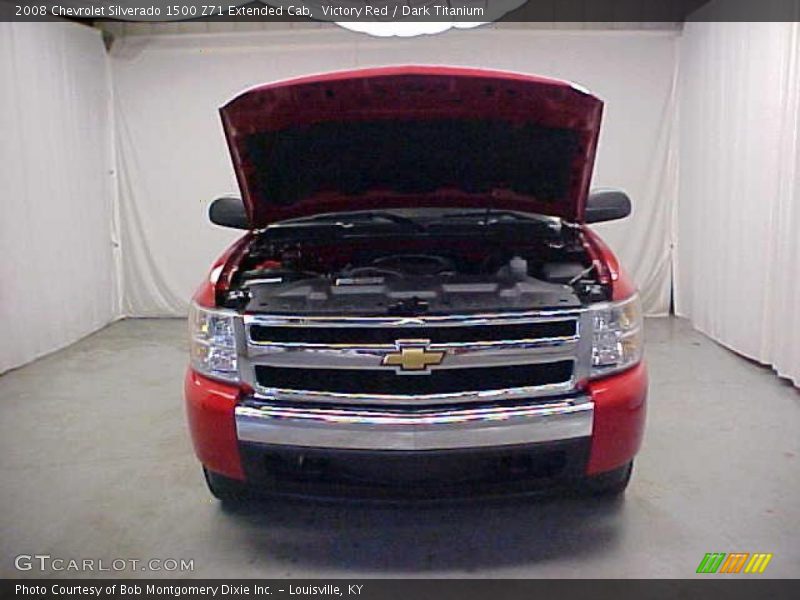 Victory Red / Dark Titanium 2008 Chevrolet Silverado 1500 Z71 Extended Cab