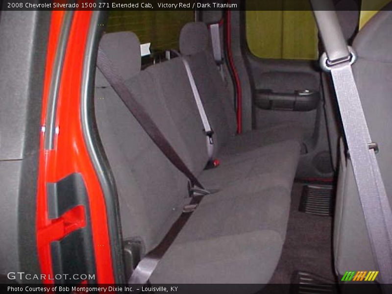 Victory Red / Dark Titanium 2008 Chevrolet Silverado 1500 Z71 Extended Cab