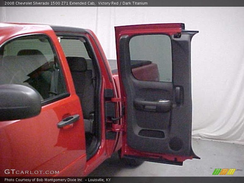 Victory Red / Dark Titanium 2008 Chevrolet Silverado 1500 Z71 Extended Cab