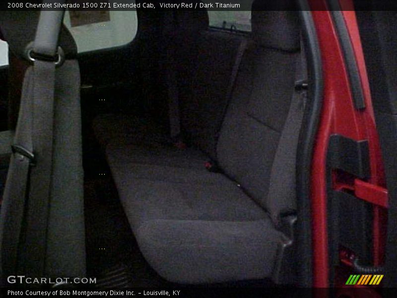 Victory Red / Dark Titanium 2008 Chevrolet Silverado 1500 Z71 Extended Cab