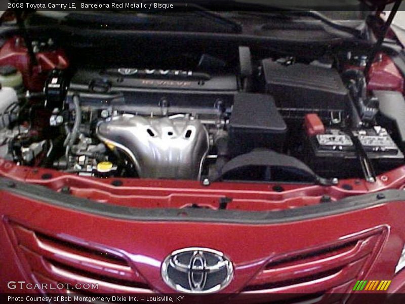 Barcelona Red Metallic / Bisque 2008 Toyota Camry LE