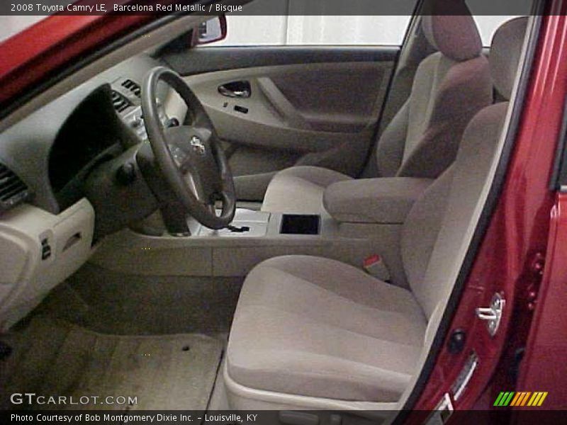 Barcelona Red Metallic / Bisque 2008 Toyota Camry LE