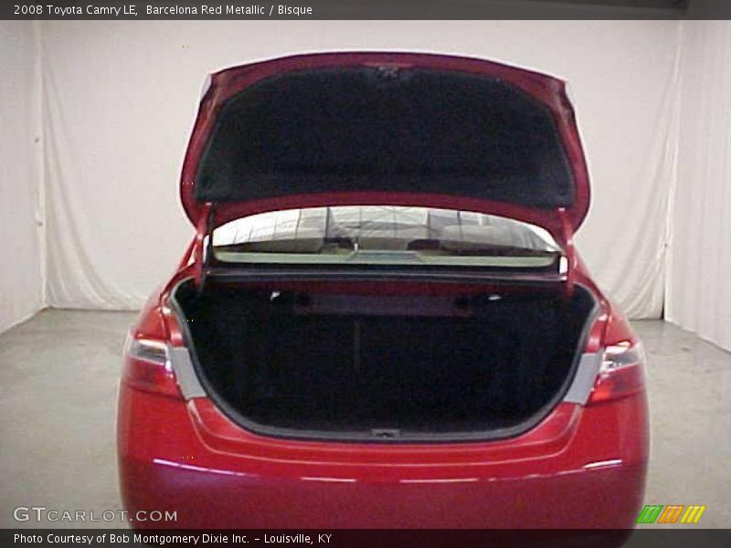 Barcelona Red Metallic / Bisque 2008 Toyota Camry LE
