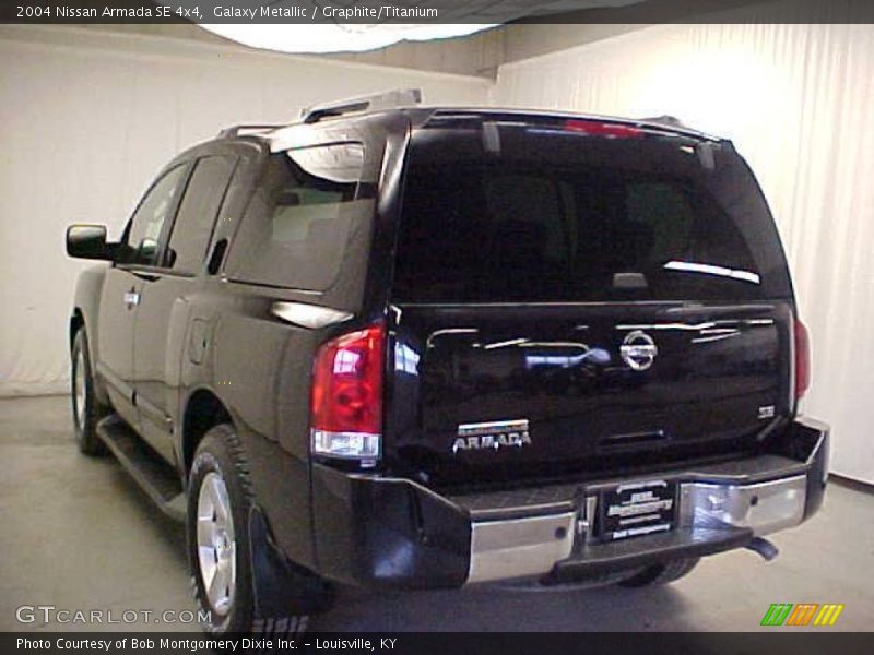 Galaxy Metallic / Graphite/Titanium 2004 Nissan Armada SE 4x4