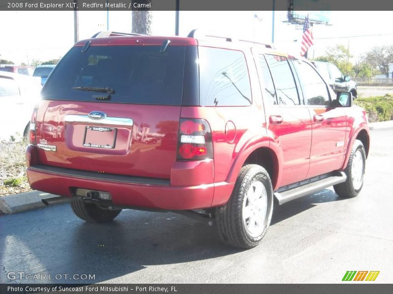Redfire Metallic / Camel 2008 Ford Explorer XLT