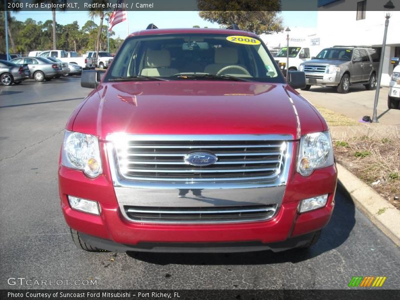 Redfire Metallic / Camel 2008 Ford Explorer XLT